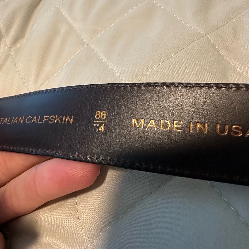 Allen Edmonds Manistee Dress Belt - Walnut (74090) - Picture 5 of 5